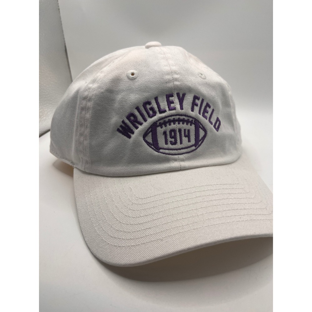 American Needle Wrigley Field Hat OS White NEW Football 1914 Adjustable